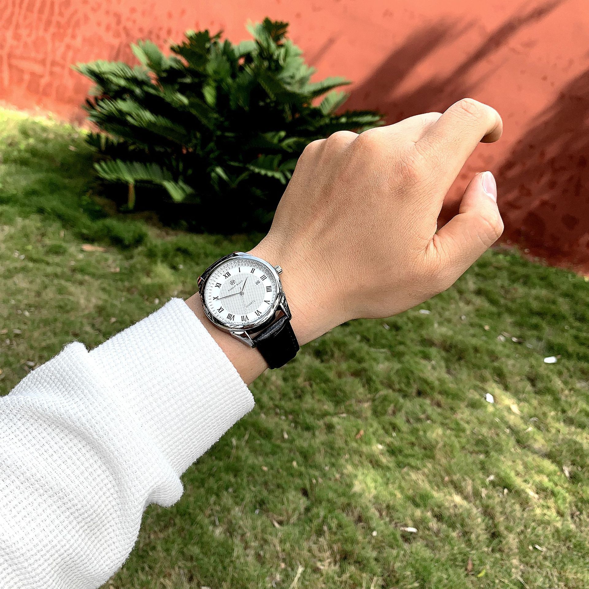  men's watch foreign trade popular waterproof fully automatic quartz watch cross-border e-commerce live broadcast one piece drop shipping wholesale_voghion.com