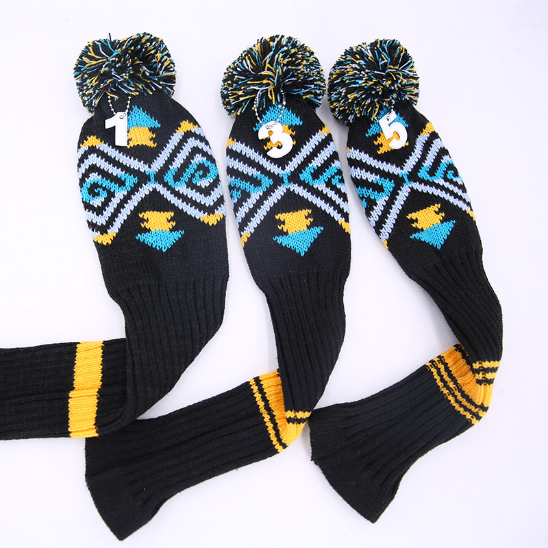 Venta caliente transfronteriza n. ° 135 Club de Golf cubierta tapa negro Tapa de punto putter cubierta protectora accesorios al por mayor