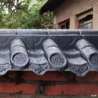 Настенная плитка в античном стиле 178 двусторонних плиток для стен двора, смоляная плитка бордового цвета, встроенная настенная плитка 234 для стен.
