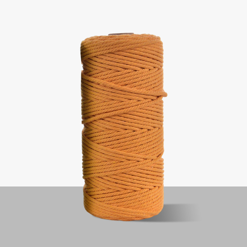 3mm cuerda de algodón colorido diy hecho a mano 4mm cuerda de tapiz cuerda tejida 5mm regalo cuerda de algodón decorativa cuerda de sombrero al por mayor