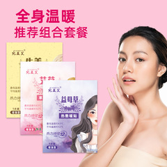 溫熱貼暖貼艾草貼暖寶寶 發熱生薑益母草暖腰貼 廠家批發艾灸貼