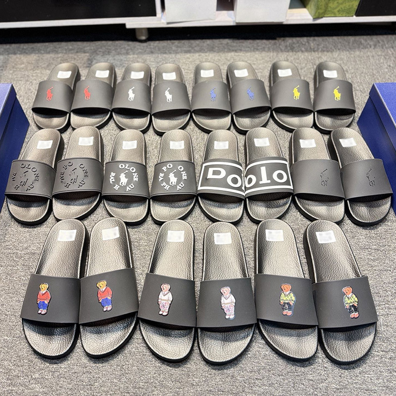 Paul Slide Slippers 2025 Summer High-End Pl Fashion Non-Slip Slide Sandals Malaysia Singapore Beach Sandals