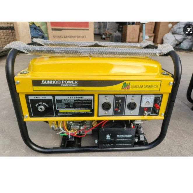 3千瓦汽油发电机110V电启动2千瓦应急手启动外贸出口跨境户外发电