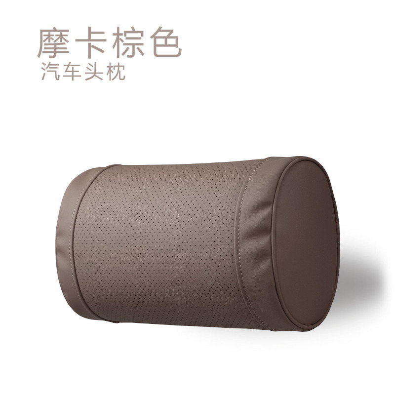 汽车头枕四季腰靠通用原厂头枕护颈枕舒适枕护腰纳帕皮车载|undefined
