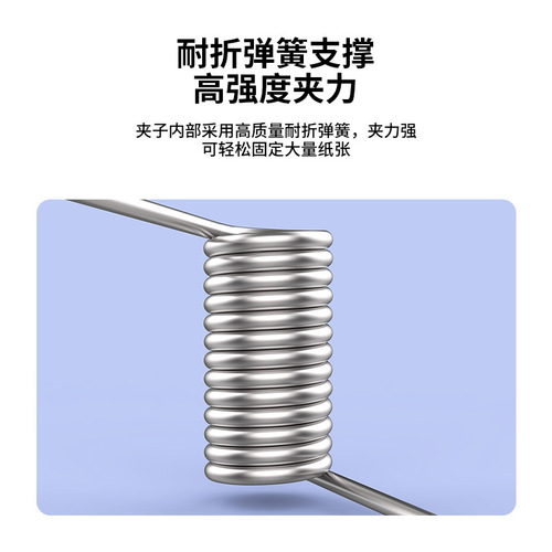 9531/9532/9533 stainless steel clip gable clip folder gable clip round iron ticket clip bill