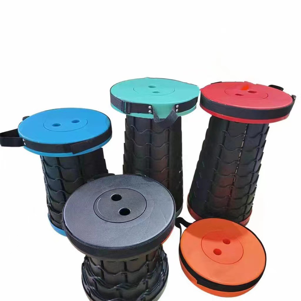 Taburete telescópico Taburete telescópico portátil Taburete telescópico plegable exterior Varios estilos Taburete plegable