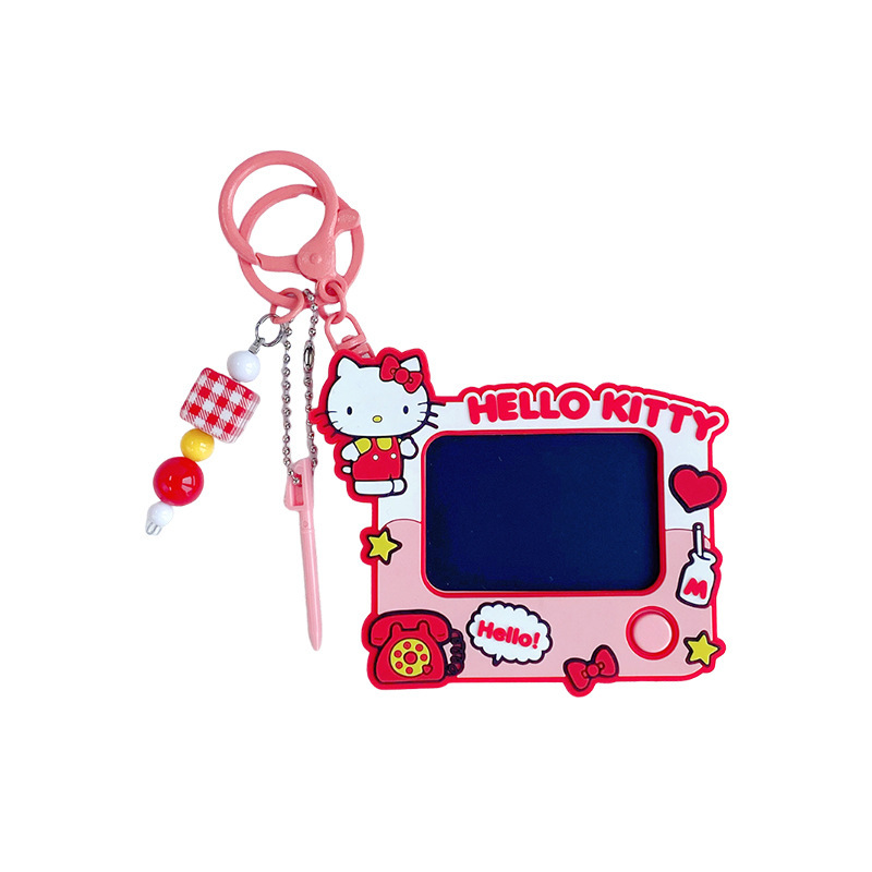 正版helloKitty挂件涂鸦画板玩具钥匙扣2025年新款书包挂饰小饰品|undefined
