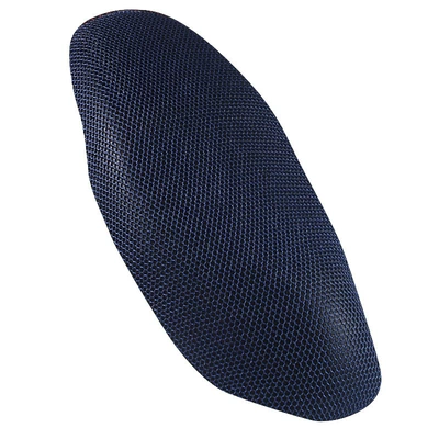 Electric car cushion | Four Seasons Universal Motorcycle Cushion Cover - blue-and-black-interwoven-s-code