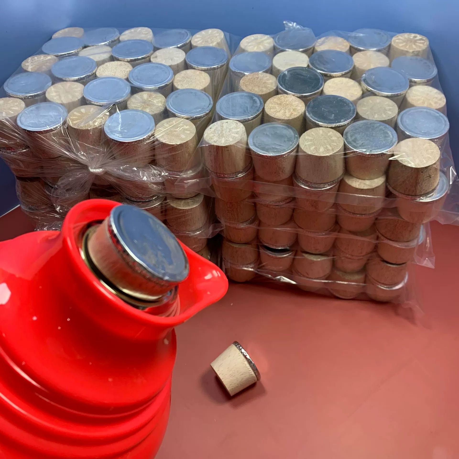 Новый материал 5 фунтов 8 фунтов алюминиевая крышка термос пробка Открывалка крышка деревянная пробка для бутылки теплая крышка для бутылки термос изоляция пробка для бутылки