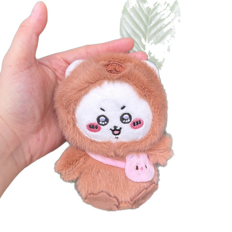 新型の超可愛い日本系のウサキジイカワのカピバラの変装ぬいぐるみのぬいぐるみの逸品のペンダント|undefined