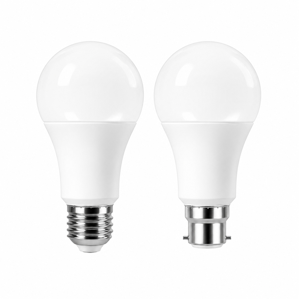 LED A60 lámpara de lámpara de lámpara de ahorro de energía alta luz lámpara de aluminio de plástico E27 tornillo de fábrica de iluminación comercial doméstica suministro directo
