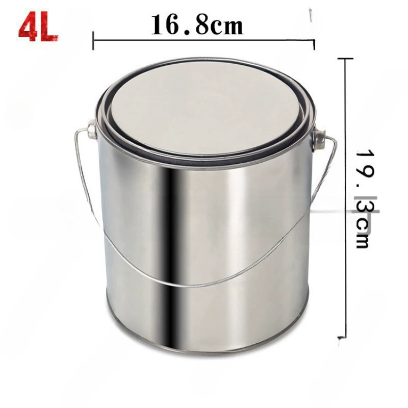 Бочка для отбора проб асфальта, железная банка для хранения проб, сумка для краски, железная бочка с крышкой, переупакованная герметичная банка, железная бочка, круглая бочка