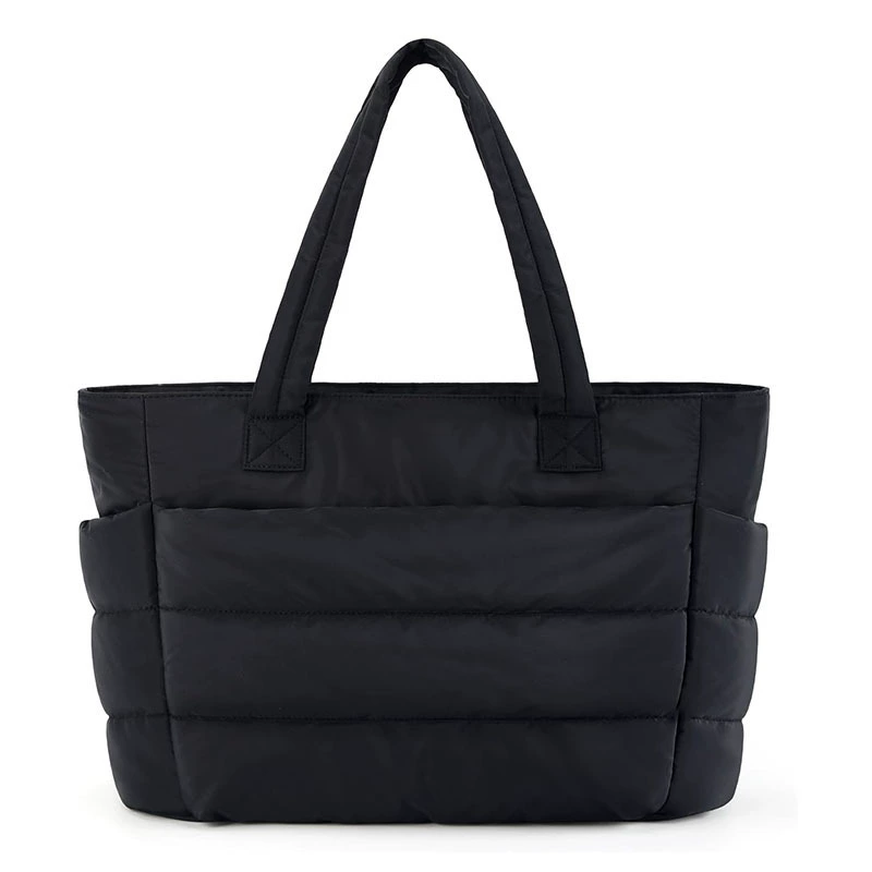 Travel Gym Tote Bag, Nylon-Cotton Work Linen Bag, 35×16×47 cm, Padded Volume
