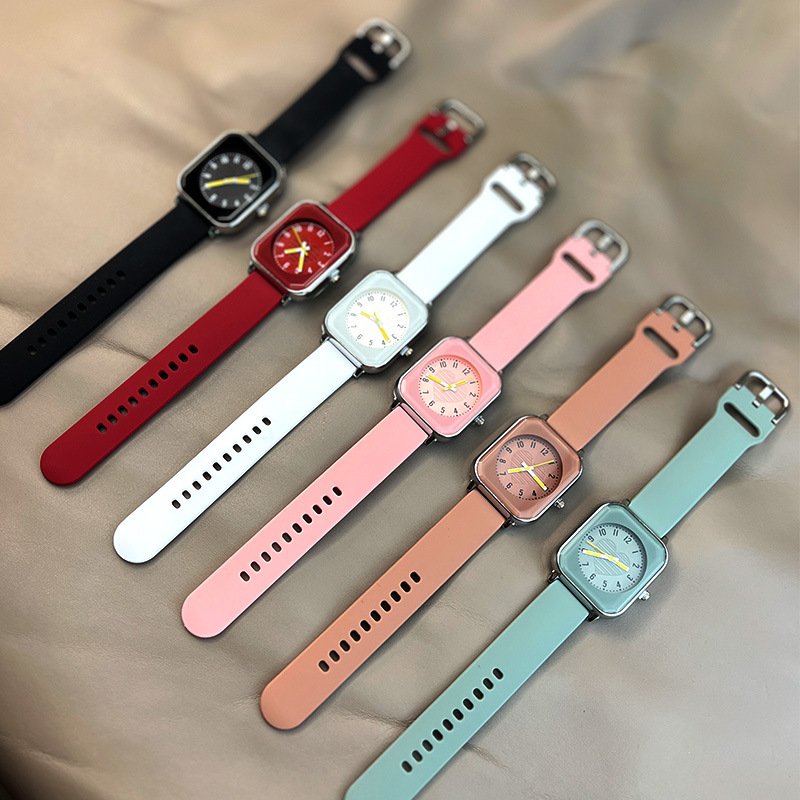 Casual Solid Color Buckle Quartz Women's Watches display picture 22