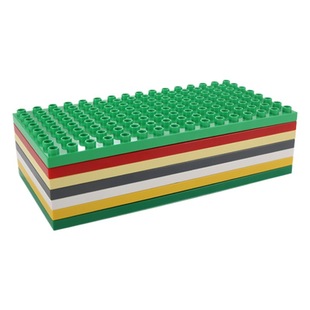 Совместимость с Le Plastic 9090 Детали Аксессуары Крупные частицы Базовые кирпичные строительные блоки Квадратные Детские собранные игрушки Высокие образовательные