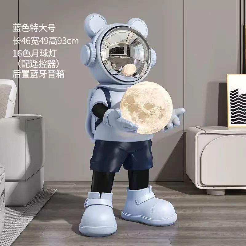 Creative spaceman landing online celebrity astronaut decoration living room TV cabinet sofa next to opening large decorations