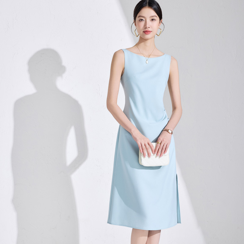 High-end professional vest skirt women's spring and autumn 2025 new high-end sense suit base slim sleeveless commuter dress