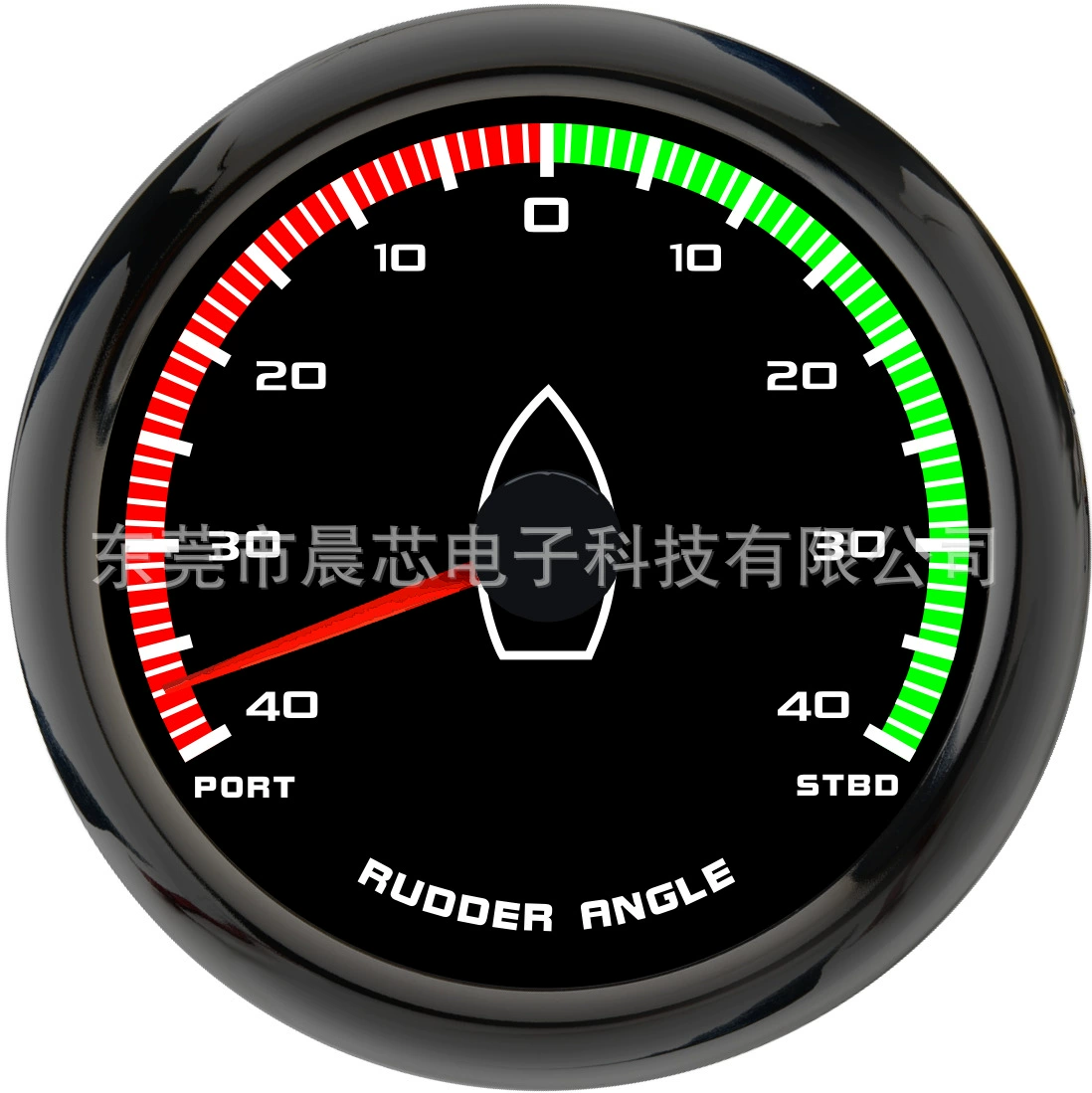 85-миллиметровый морской модифицированный прибор 12В/24В для кораблей, яхт, рыболовных судов, измеритель угла руля