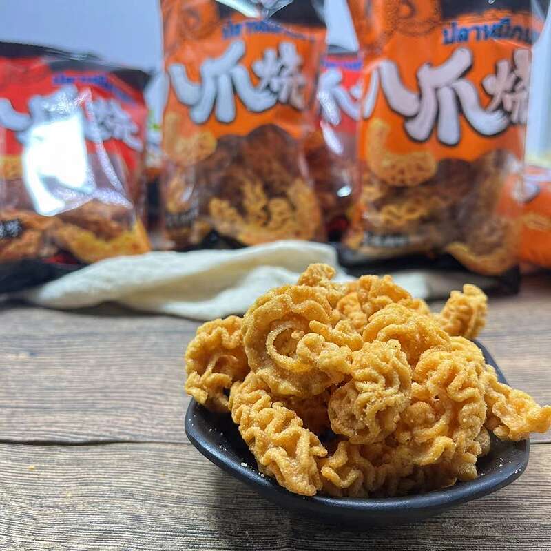 辈儿香八爪烧零食八抓烧锅巴解馋怀旧比萨卷8090后鱼卷充饥|undefined