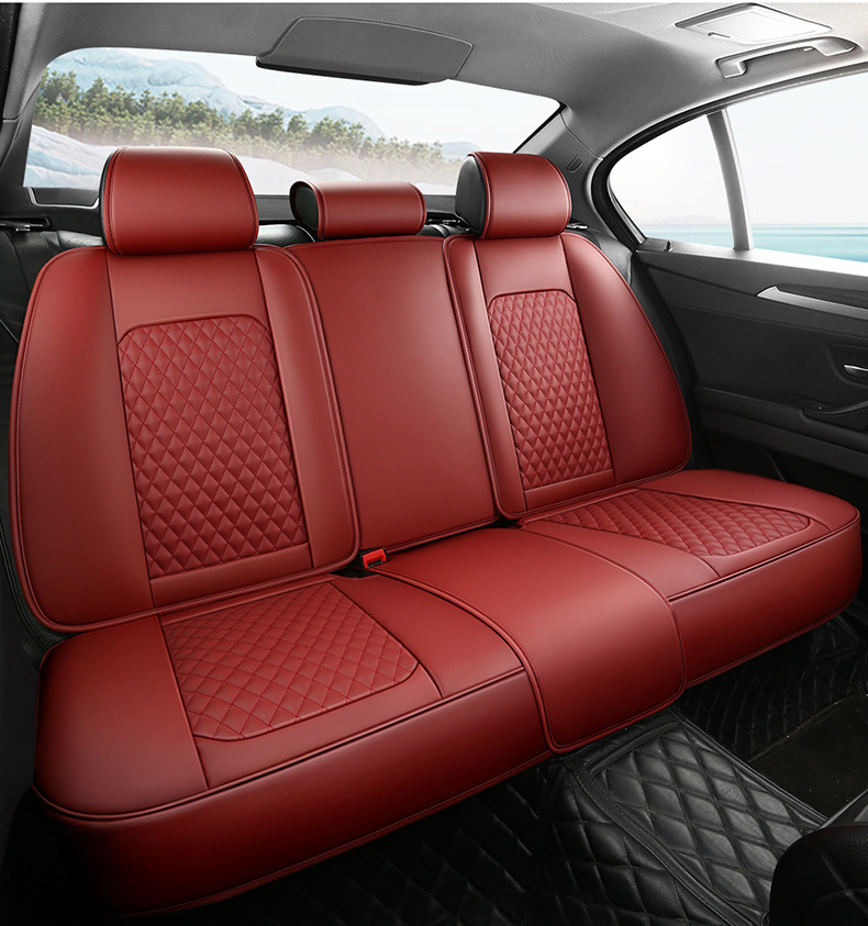 Four Seasons Cross-border Foreign Trade Car Seat Cover Four Seasons Seat Cushion Full Surrounding Seat Cover Napapi Car Seat Cushion Wholesale