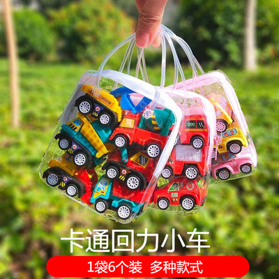 undefined6 suit A car Warrior Inertia Toys boy Car Engineering vehicles suit Gift box Mini children giftundefined