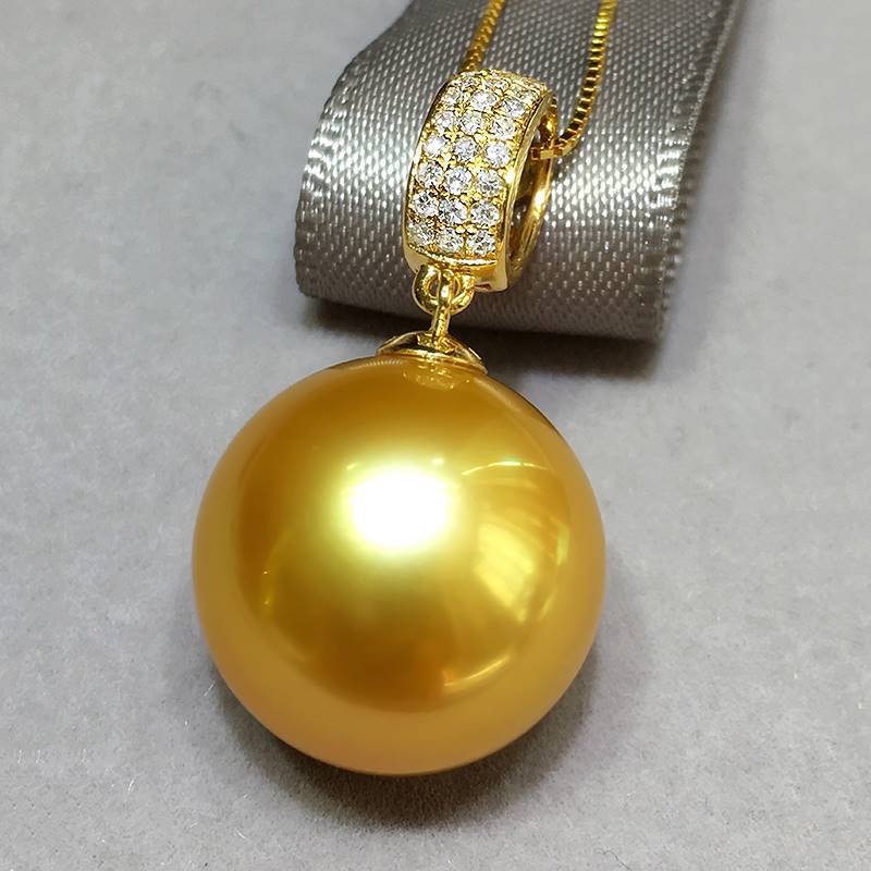 Gargantilla de perlas de lujo con cierre magnético para mujer_voghion.com