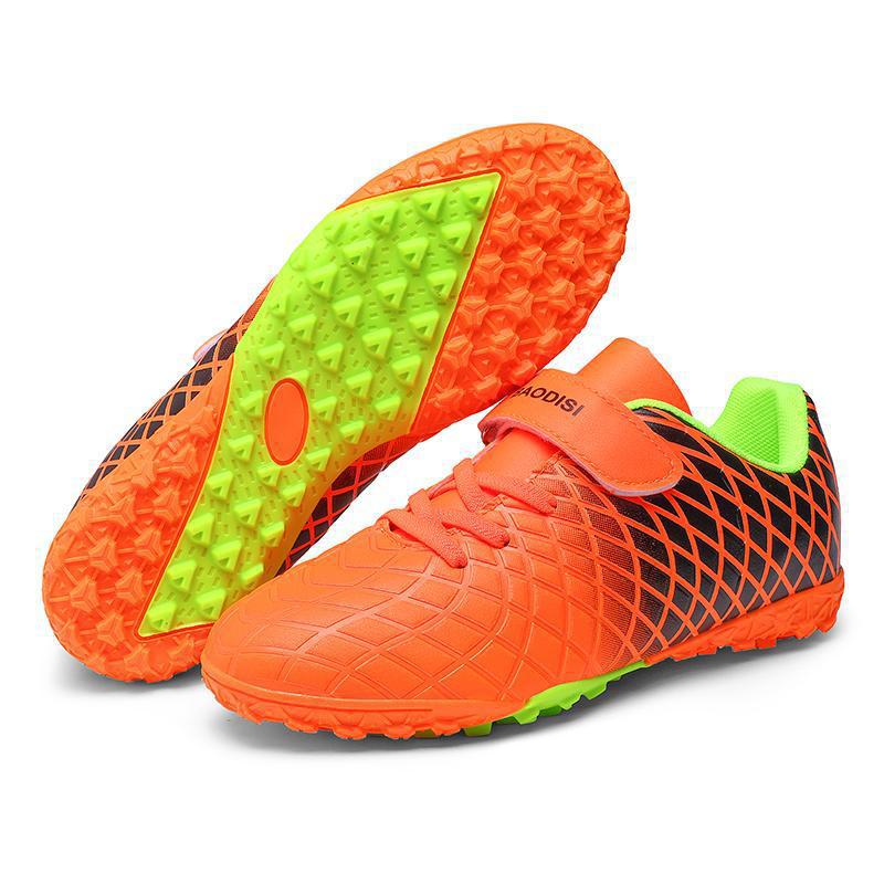 Zapatillas de Fútbol para Niños de Malla con Cierre de Velcro para Entrenamiento