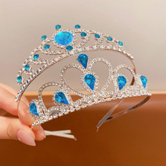 Baby Princess Crown Hairpin Tiara for Girls, Fairy Tale Hair Accessories, Korean Style Headwear for Photos