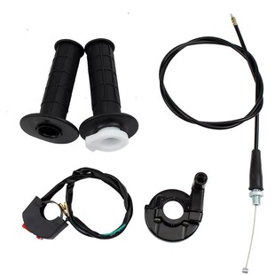 Cross-country motorcycle throttle handle 7/8 inch 110-250CC throttle line acceleration handle throttle seat