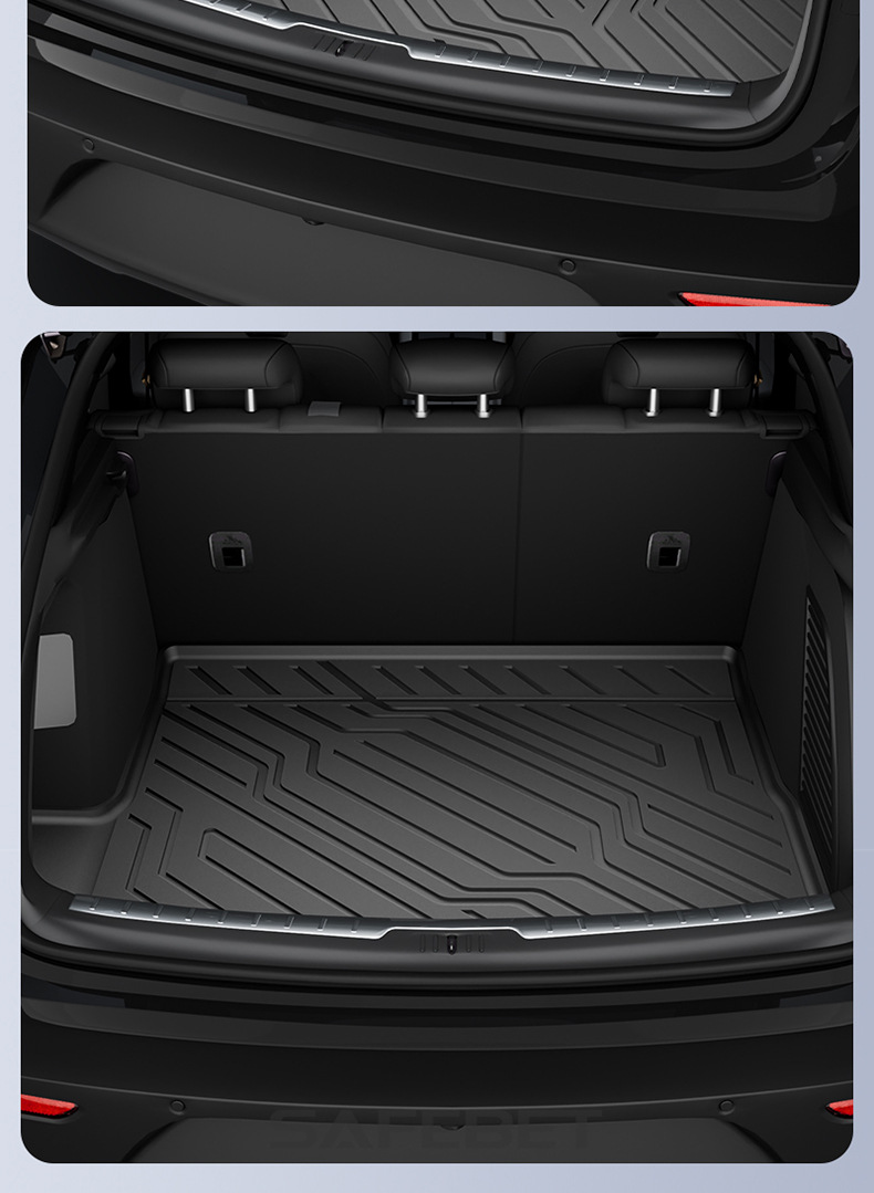 Suitable for Aito M5 M6 M7 M8 M9 All-Weather Tpe Car Trunk Mat and Car Accessories