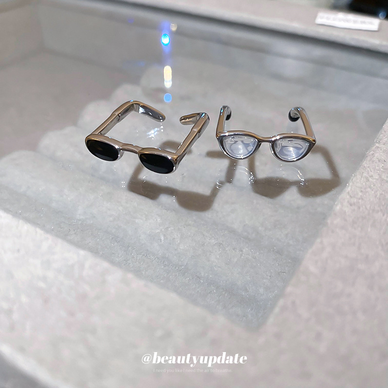 Occhiali da sole con design creativo, a forma di goccia d'olio, aperti, stile Y2K, alla moda, stile trendy, eccentrico, per le donne_voghion.com