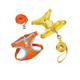 New dog traction rope cute yellow duck anti-break-free vest adjustable cat chest strap in stock wholesale
