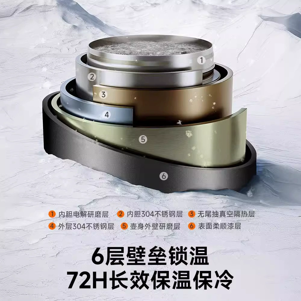 Суперр Capacious vacuum handheld thermos for traveling stainless steel