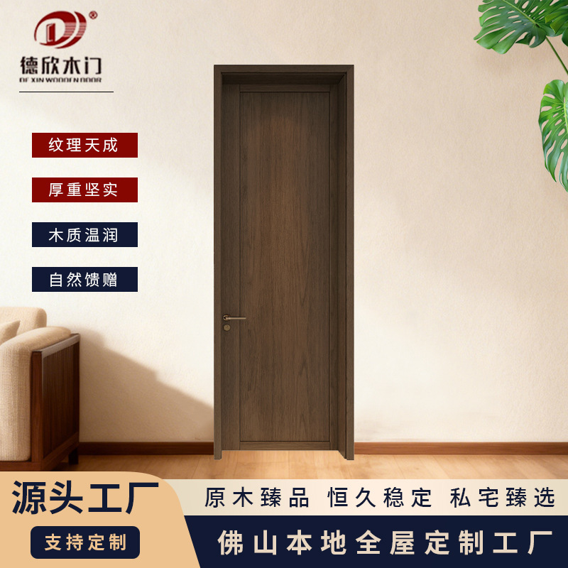Bionic Wooden Door Texture Lines, Smooth Landscape Artistic Conception, Solid Wood Door, Fashionable Wind Direction, Customized Wooden Door Series Bionic Wooden Door Texture Lines, Smooth Landscape Artistic Conception, Solid Wood Door, Fashionable Wind Direction, Customized Wooden Door Series