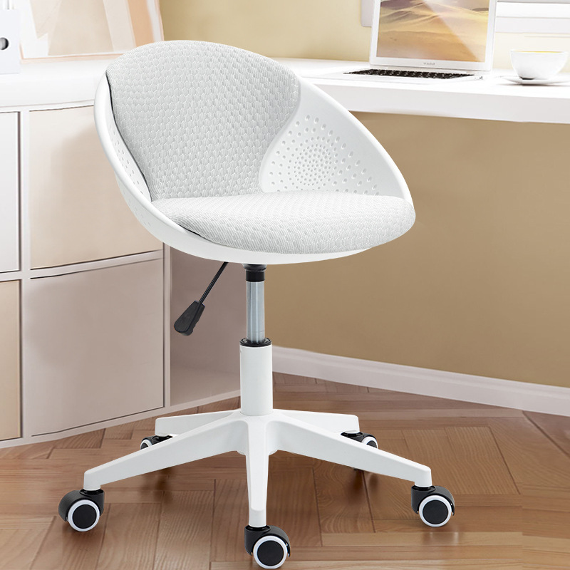601 Cream Style Modern Simple Designer Dining Table and Chair Light Luxury High-end Makeup Backrest Chair