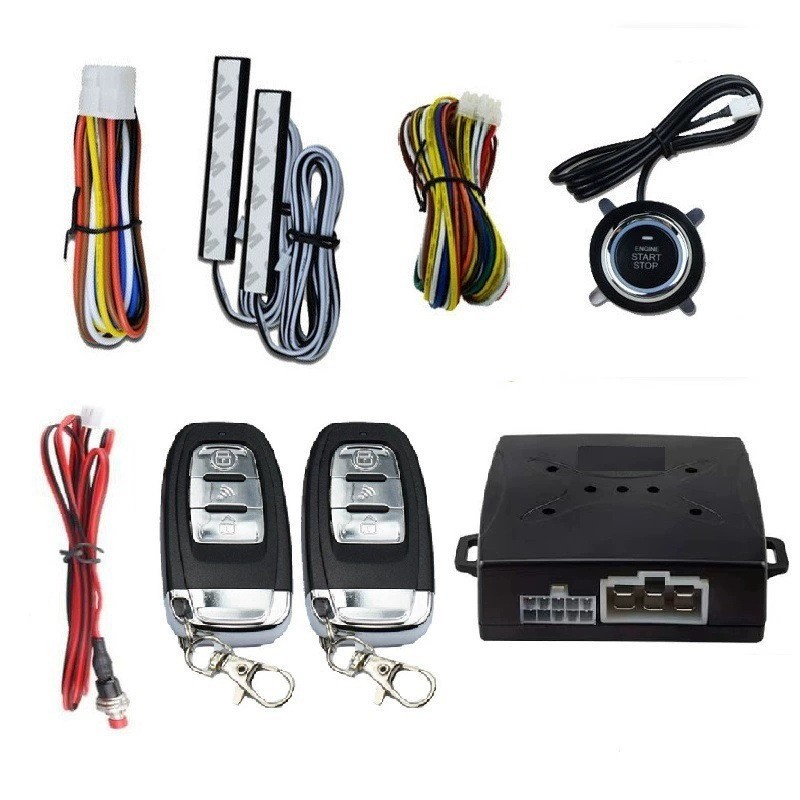A6 Foreign Trade Product Model: One-Button Start, Remote Start + Keyless Entry + Fuel Pump + Trunk + Three-Dimensional Sensor