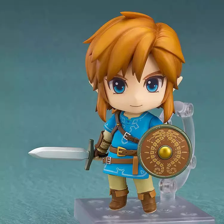 Легенда о Зельде Q-версия Нендороид 733# Линк обычная версия GSC Breath of the Wild украшения в коробке статуэтка