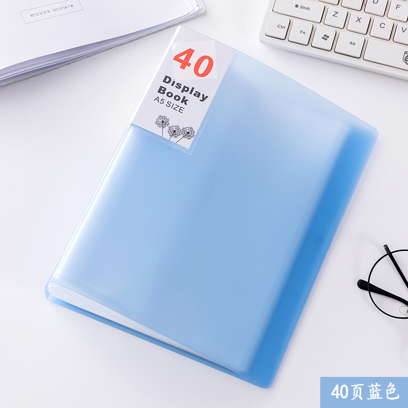 A5-40 페이지 [파란색]
