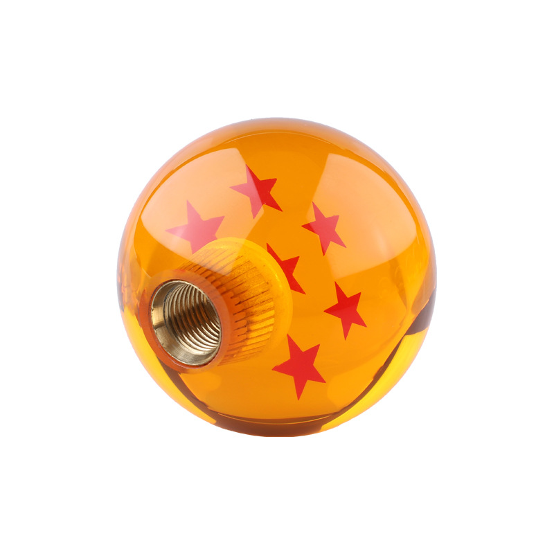 Car personality modification universal Dragon Ball Gear Head 1-7 star manual gear head accessories gear head popsicle head
