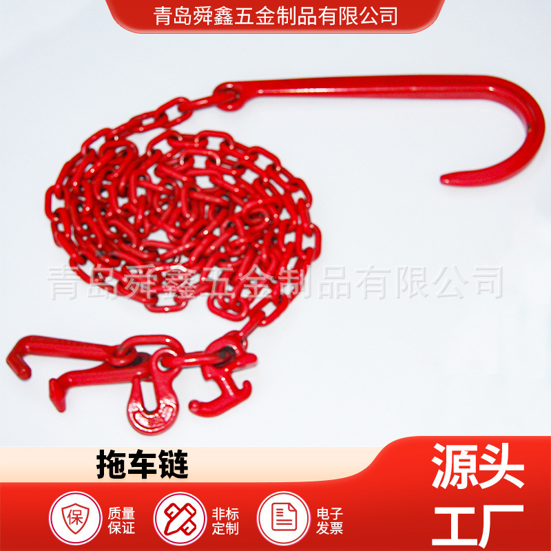 G80锰钢链起重链条吊索具拖车链桥用通用锚链手拉葫芦链