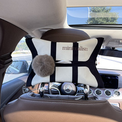 高級感車載抽紙盒掛式汽車抽紙盒女司機車內遮陽板扶手箱紙巾盒