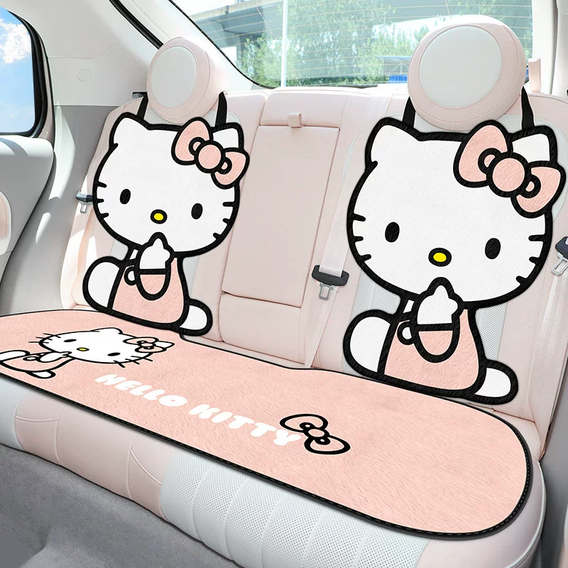 美车仔 Plush cartoon seat, three dimensional winter universal pillow