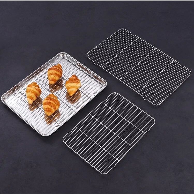 ステンレス製の油切りラック、バーベキュー用網、油濾過網、油分除去網、パン焼き用冷却網、油切り・焼き網|undefined