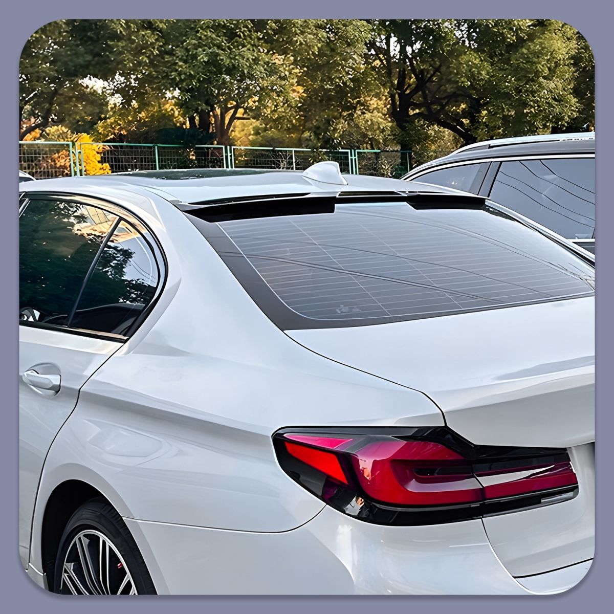Suitable for Bmw 3 Series, 4 Series, 5 Series G30530I 525I Sports Roof Wing Mpm4M5 5 Series Pro Rear Wing