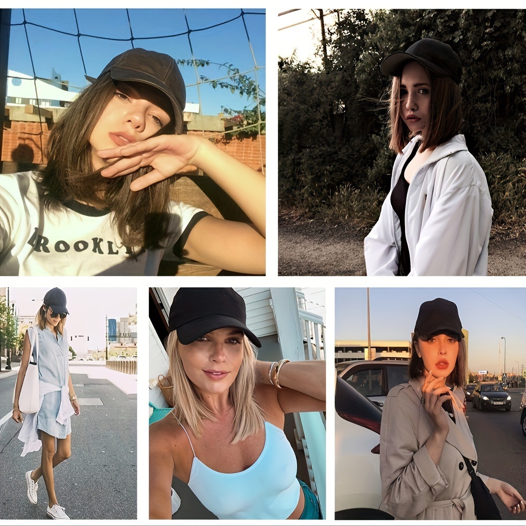 Europa y América primavera y verano sombrilla gorra peluca Bobo peinado nuevo protector solar al aire libre sombrero integrado forma de peluca