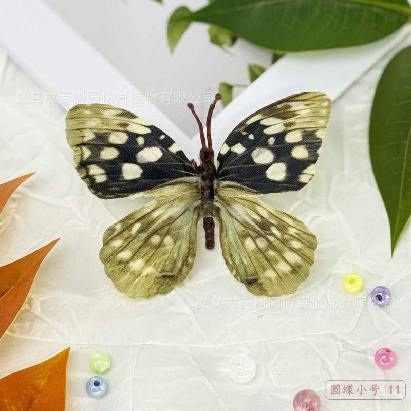 仿真花仿真蝴蝶 3D打印立体蝴蝶DIY高跟鞋鞋花饰品装饰配件氛围感|undefined