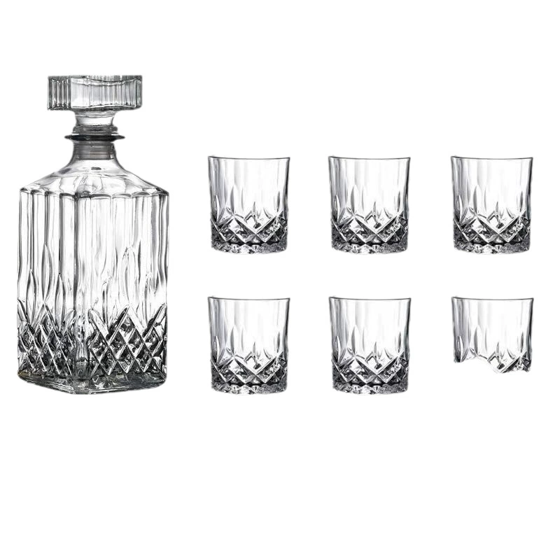 Set, safe harmless glass pack from foam