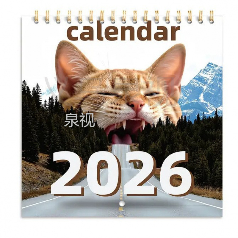 跨境新款日历Jesus Christ WHAT A YEAR Calendar 2026厂家批发现|undefined
