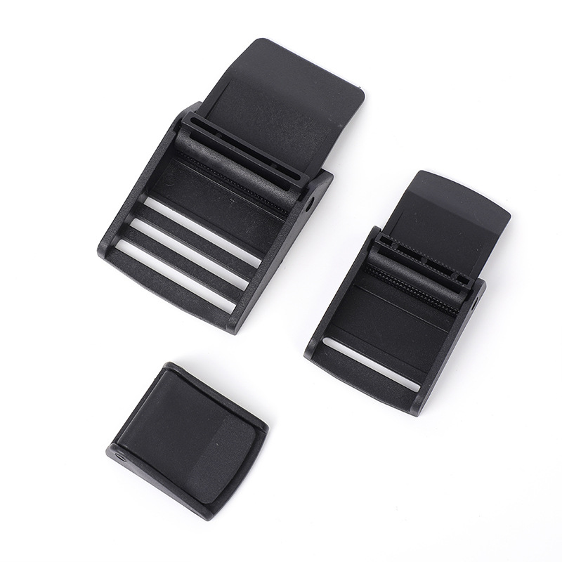 Accesorios de equipaje disponibles en stock hebilla de presión de cinta 1.5-5.0cm hebilla de presión de correa de bolsa hebilla de pico de pato de plástico hebilla antideslizante image 4