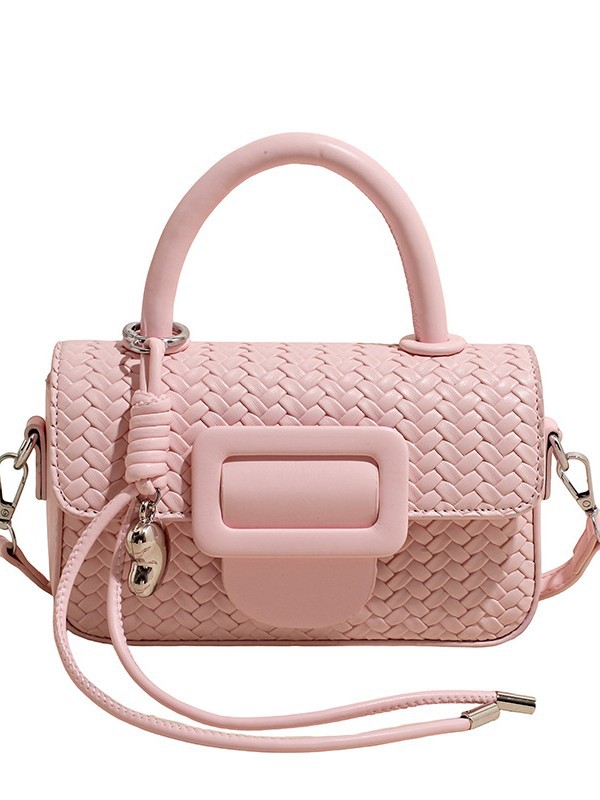 Bolso de mano de alta sensación para mujeres 2026 nueva moda primavera tejida bolso de hombro exquisito bolso de mochila super caliente